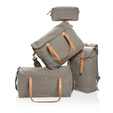 Logotrade promotional merchandise image of: Canvas laptop bag PVC free